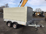Stema ST O2 20-30-18.2 Tandem Tieflader mit Plane