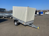 Agados Handy 8 750kg Pkw Anhänger Mit Hochplane 155cm