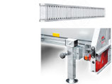 Aluminiumrampen inklusive Gleitschiene inkl. Teleskopkurbelstützen