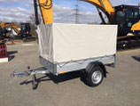 Stema FT 7.5-20-10.1B mit Plane grau und Spriegel 80 cm
