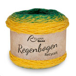 Regenbogen Recyclet. 80% Baumwolle/20% Polyester  LL 400m -100gr