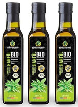Bio- Hanföl- kaltgepresst 250ml von Kräuterland