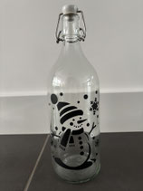 Fles sneeuwpop