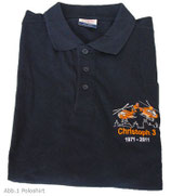 Unser Polo-Shirt "40 Jahre Christoph 3"