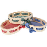 Brotkorb oval 28x21x6,5cm