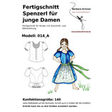 Fertigschnitt Spenzerl 014_A für junge Damen