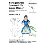 Fertigschnitt Spenzerl 014_D für junge Damen