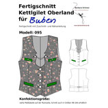 095 Fertigschnitt Kettlgilet Oberland für Buben