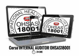 CORSO INTERNAL AUDITOR OHSAS 18001 CONVENZIONE