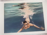 Reproduction - "En immersion II" - (Oeuvre originale au pastel sec)