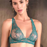 Soutien-gorge triangle sans armatures - "Elegance -Ardesia " - Ritratti 72765