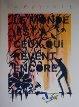 Sérigraphie N°21 "Imparfait"