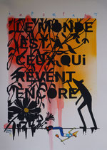 Sérigraphie N°2 "Imparfait"