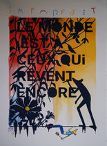 Sérigraphie N°25 "Imparfait"