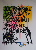 Sérigraphie N°8 "Imparfait"