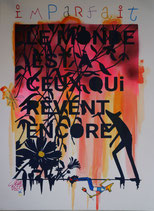 Sérigraphie N°26 "Imparfait"