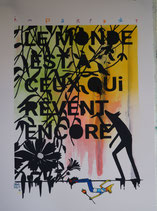 Sérigraphie N°4 "Imparfait"