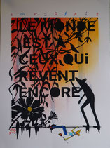 Sérigraphie N°5 "Imparfait"