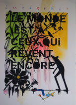 Sérigraphie N°6 "Imparfait"