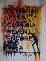 Sérigraphie N°31 "Imparfait"