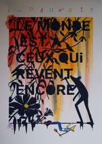 Sérigraphie N°24 "Imparfait"