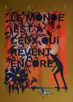 Sérigraphie N°35 "Imparfait"