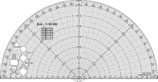 Rapporteur topographique grand format