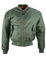 MA1 Bomber Jacket - Vert / Noir