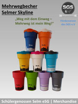 Mehrwegbecher Selmer Skyline