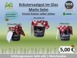 Kräutersaatgut im Glas Motiv Selm