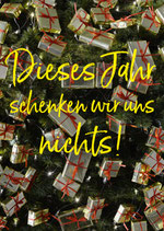 Postkarte: Dieses Jahr ...