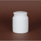 Topf mit Deckel gerade D 10 x H 14 cm