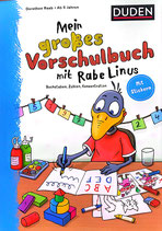 Mein großes Vorschulbuch mit Rabe Linus - Übungsbuch mit Stickern (MS ou GS, voie bilingue)