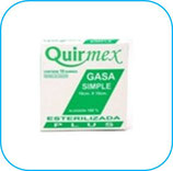 Gasa Simple Esterilizada VERDE 10x10 c/10 piezas