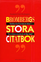 Brombergs stora citatbok av Uriel Hedengren (red.)