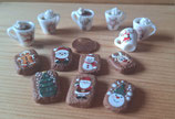 je ein Tässchen und ein Lebkuchen