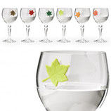 Glasmarkierer "Leaf my Glass"