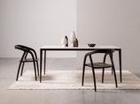 TAVOLO REIJA 180X90 RUST/GRIGIO CHIARO
