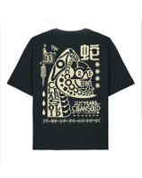 T-shirt SNAKE 25 black