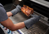 Leder Grillhandschuhe (1 Paar)