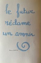 L'audace des lettres empourpre mon être
