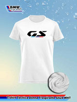GS24 Center Donna T-shirt Tessuto Tecnico Style