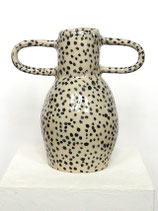 Vase 1 mit Pünktchen und überlangen Henkeln