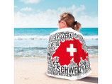 Badetuch Schweiz 170 cm x 100 cm