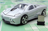 Sportcar - Maus mit Empfänger   ( Wireles Funkmaus )