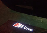 2 Stück Audi S-Line Tür Lichter