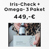 Iris-Check + Omega 3 Paket