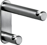 Garderobenhaken 2-fach INOX-line