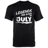 Legends are born in July