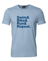 UNSER KLASSIKER! Herren T-Shirt SWIM BIKE RUN & REPEAT